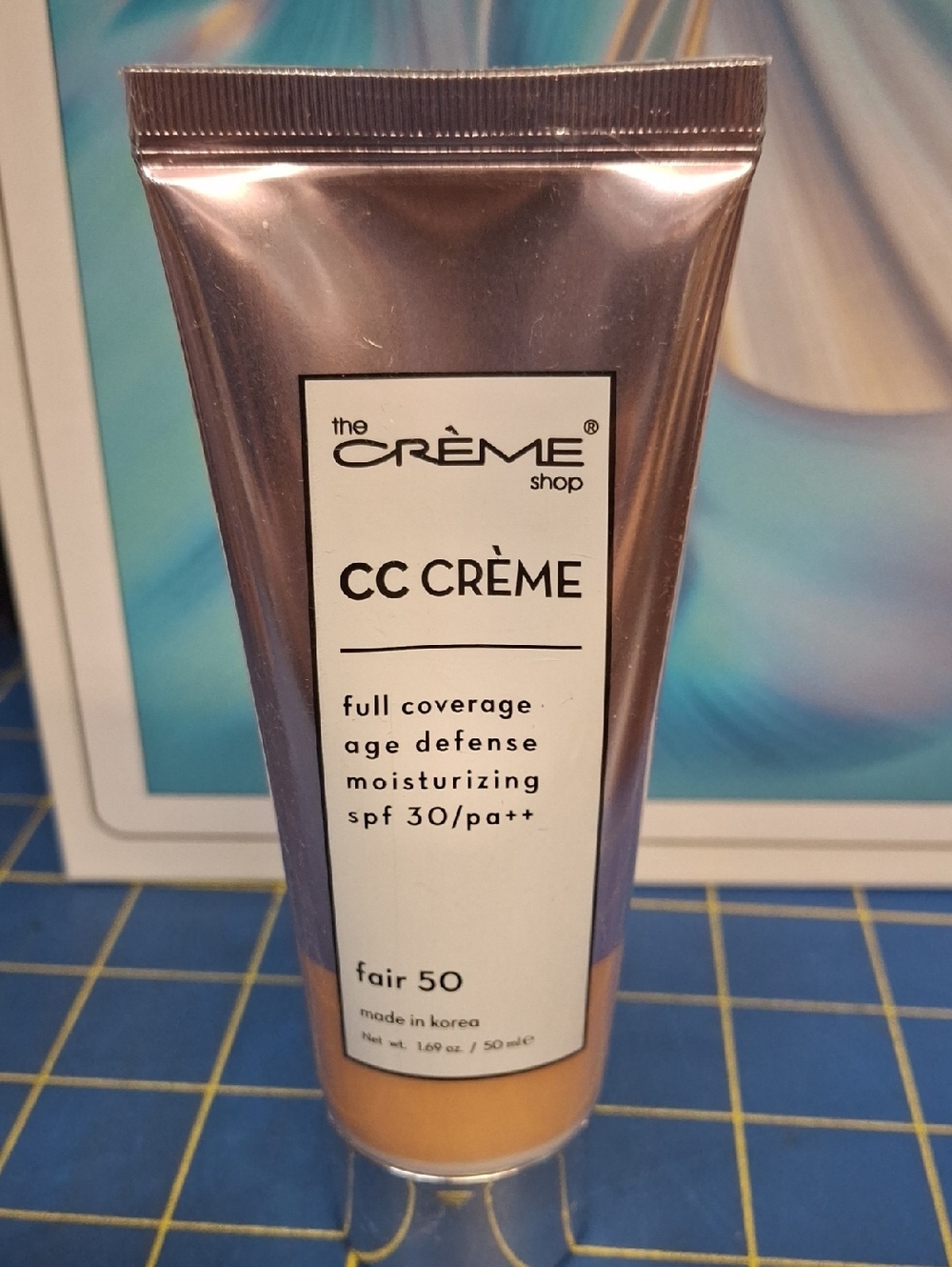 The Crème Shop CC Crème SPF 30 - 50ml New Sealed Tube - Fair 50